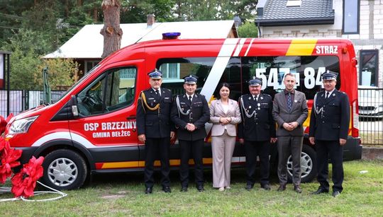 Festyn na 80-lecie OSP Brzeziny. Druhowie dostali nowy wóz [ZDJĘCIA]