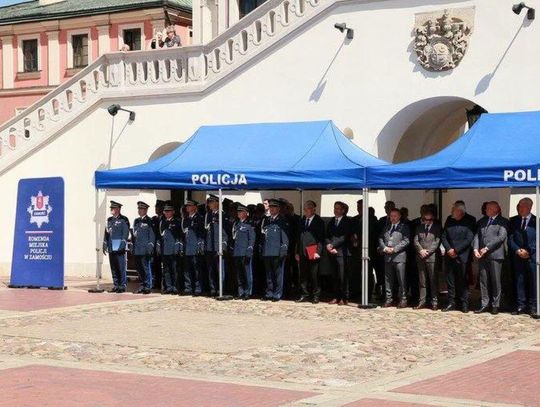Uroczyste obchody Święta Policji w Zamościu [ZDJĘCIA]