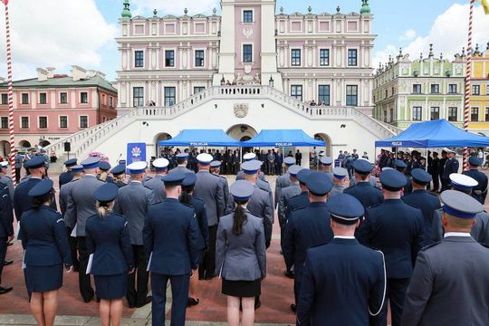 Uroczyste obchody Święta Policji w Zamościu [ZDJĘCIA]