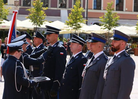 Uroczyste obchody Święta Policji w Zamościu [ZDJĘCIA]