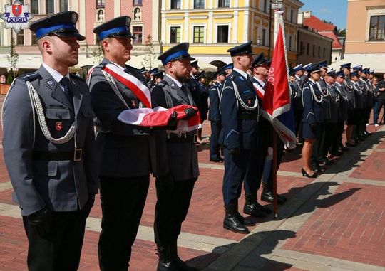 Uroczyste obchody Święta Policji w Zamościu [ZDJĘCIA]