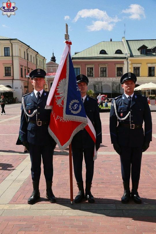 Uroczyste obchody Święta Policji w Zamościu [ZDJĘCIA]