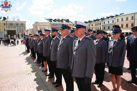 Uroczyste obchody Święta Policji w Zamościu [ZDJĘCIA]