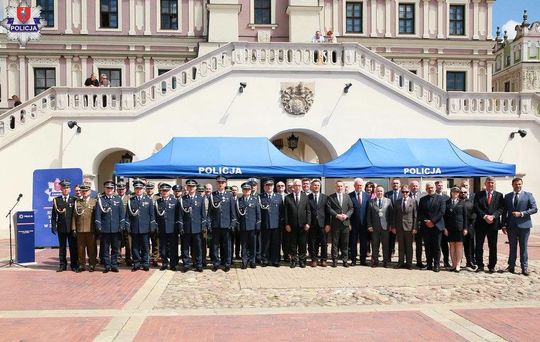 Uroczyste obchody Święta Policji w Zamościu [ZDJĘCIA]