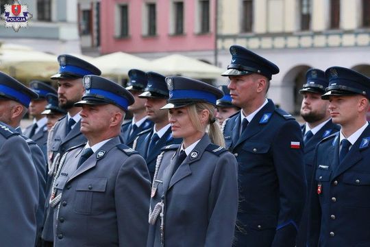 Uroczyste obchody Święta Policji w Zamościu [ZDJĘCIA]