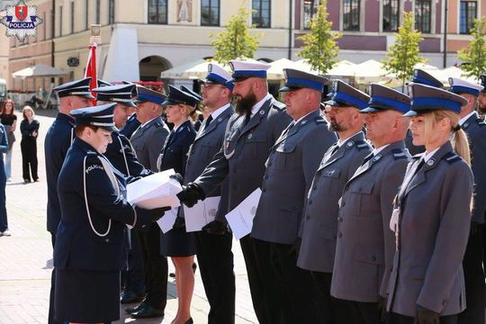 Uroczyste obchody Święta Policji w Zamościu [ZDJĘCIA]