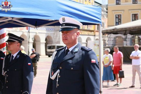 Uroczyste obchody Święta Policji w Zamościu [ZDJĘCIA]