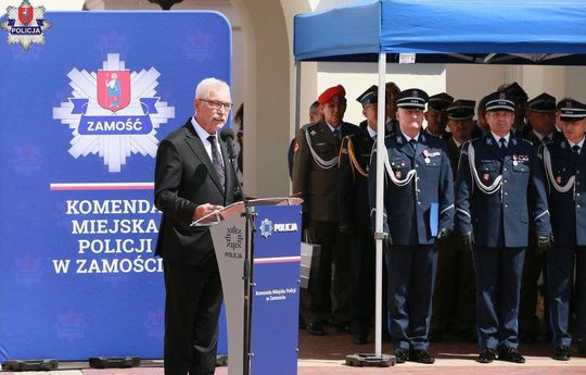 Uroczyste obchody Święta Policji w Zamościu [ZDJĘCIA]