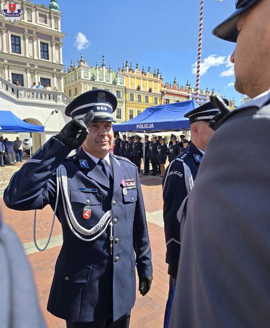 Uroczyste obchody Święta Policji w Zamościu [ZDJĘCIA]