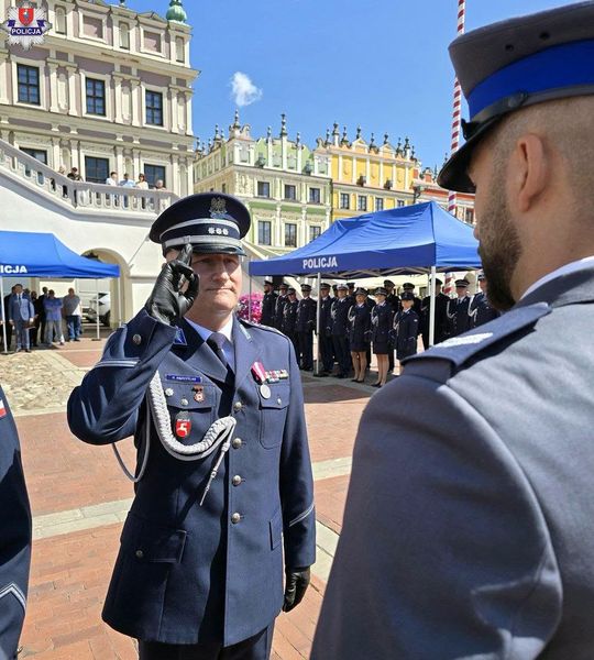 Uroczyste obchody Święta Policji w Zamościu [ZDJĘCIA]
