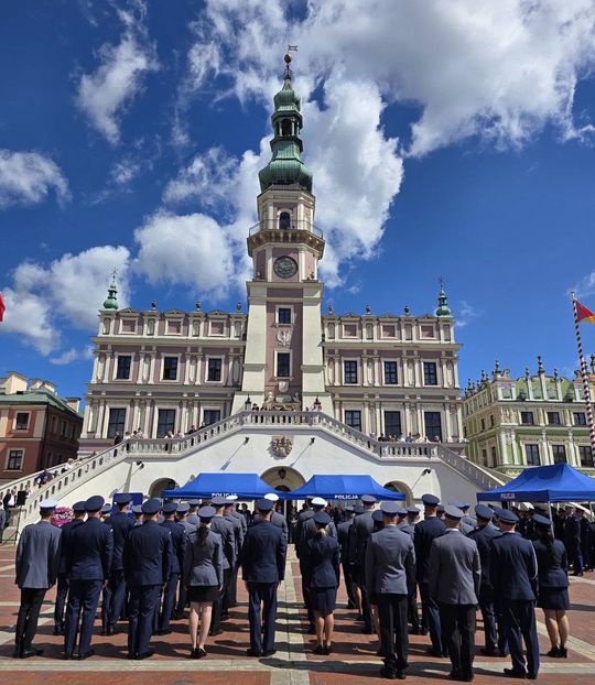 Uroczyste obchody Święta Policji w Zamościu [ZDJĘCIA]