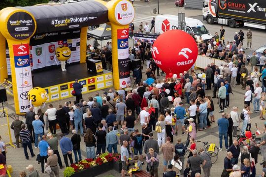 Z Tomaszowa Lubelskiego wystartował peleton 4. Tour de Pologne Women [ZDJĘCIA cz. 2]