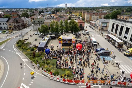 Z Tomaszowa Lubelskiego wystartował peleton 4. Tour de Pologne Women [ZDJĘCIA cz. 2]