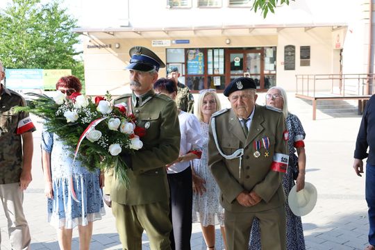 Tomaszów Lubelski upamiętnił 82. rocznicę wybuchu Powstania Warszawskiego [ZDJĘCIA]