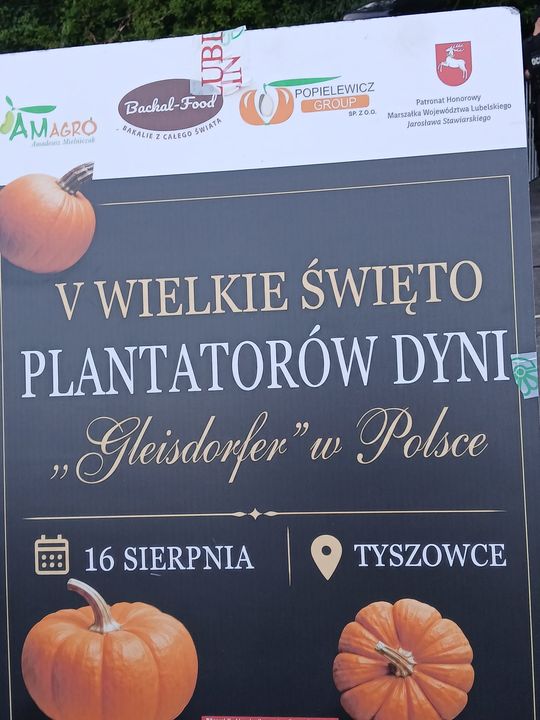 V Wielkie Święto Plantatorów Dyni „Gleisdorfer” w Tyszowcach