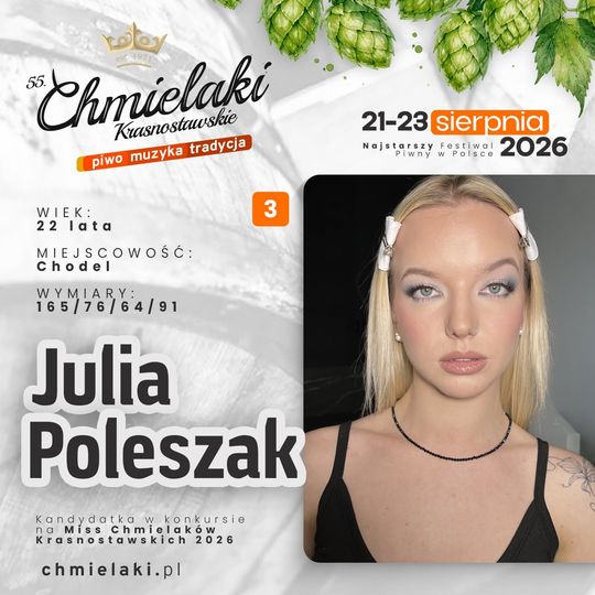 One powalczą o tytuł Miss Chmielaków 2026. Poznaj wszystkie kandydatki [GALERIA ZDJĘĆ]