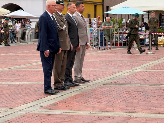 Święto 18. Zamojskiego Pułku Przeciwlotniczego na Rynku Wielkim