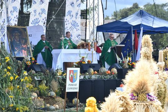 Dożynki powiatu zamojskiego w Szczebrzeszynie [ZDJĘCIA]