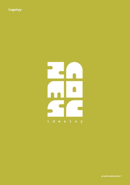 Mieszkańcy wybiorą nowe logo Zamościa. Tak wygląda projekt nr 1 [ZDJĘCIA]