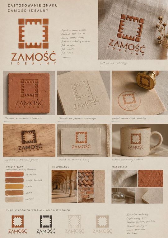 Mieszkańcy wybiorą nowe logo Zamościa. Tak wygląda projekt nr 3 [ZDJĘCIA]