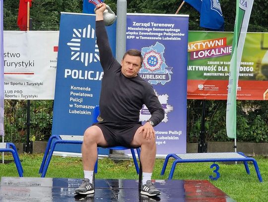 Wojewódzkie Igrzyska Policjantów w Tomaszowie. Kto był najsilniejszy? [ZDJĘCIA]