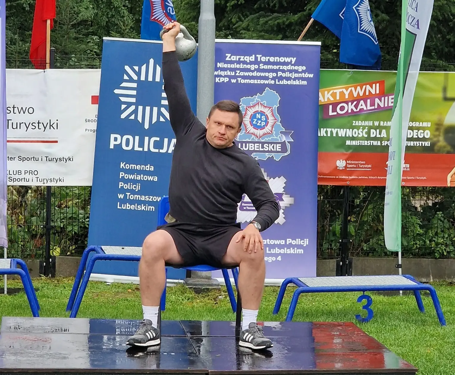Wojewódzkie Igrzyska Policjantów w Tomaszowie. Kto był najsilniejszy? [ZDJĘCIA]
