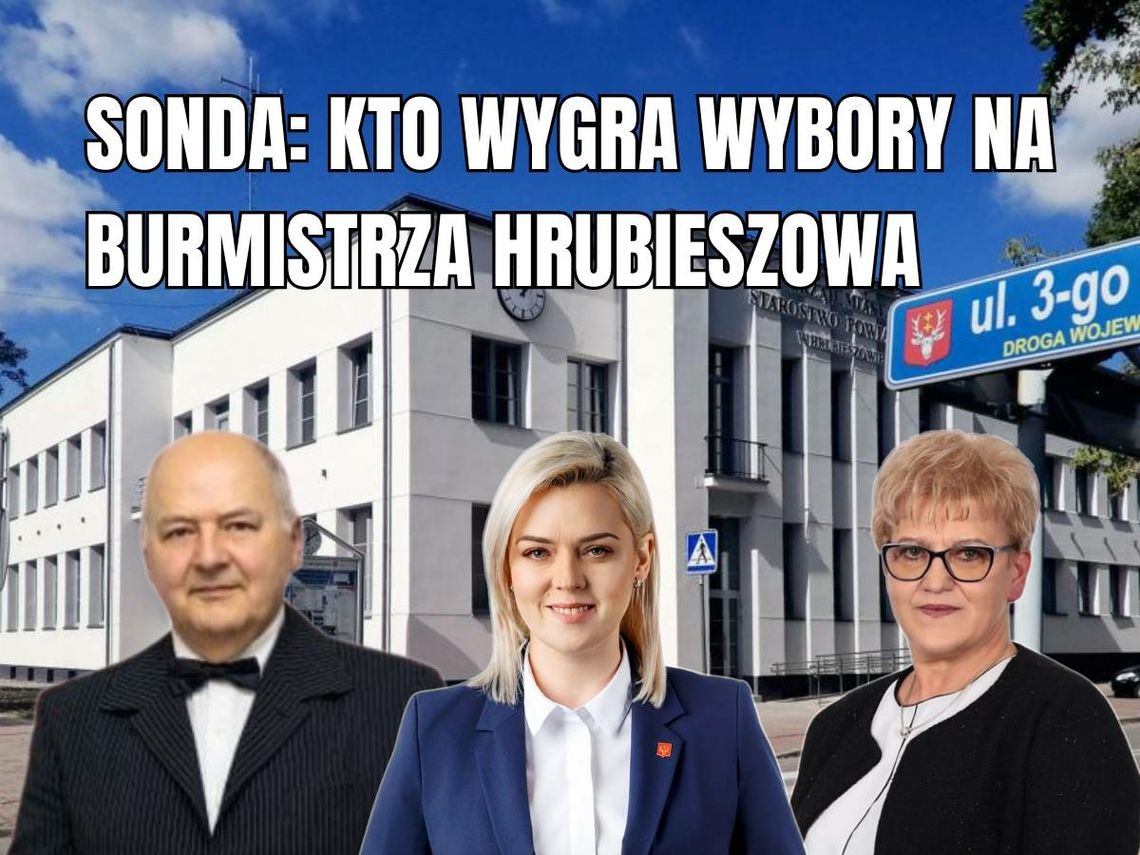 SONDA: Kto wygra wybory burmistrza miasta Hrubieszów?