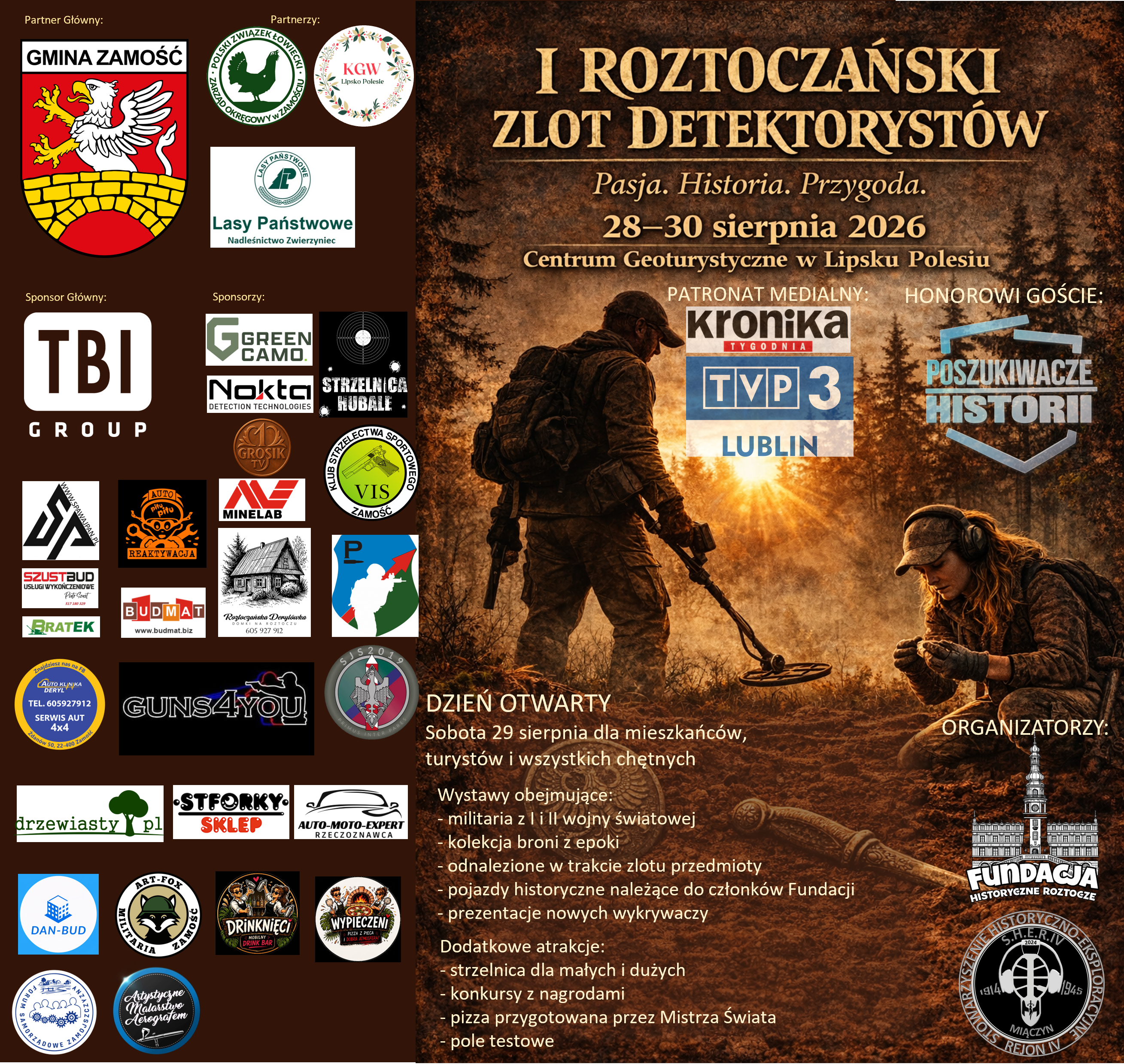 I Roztoczański Zlot Detektorystów, czyli na tropach histori