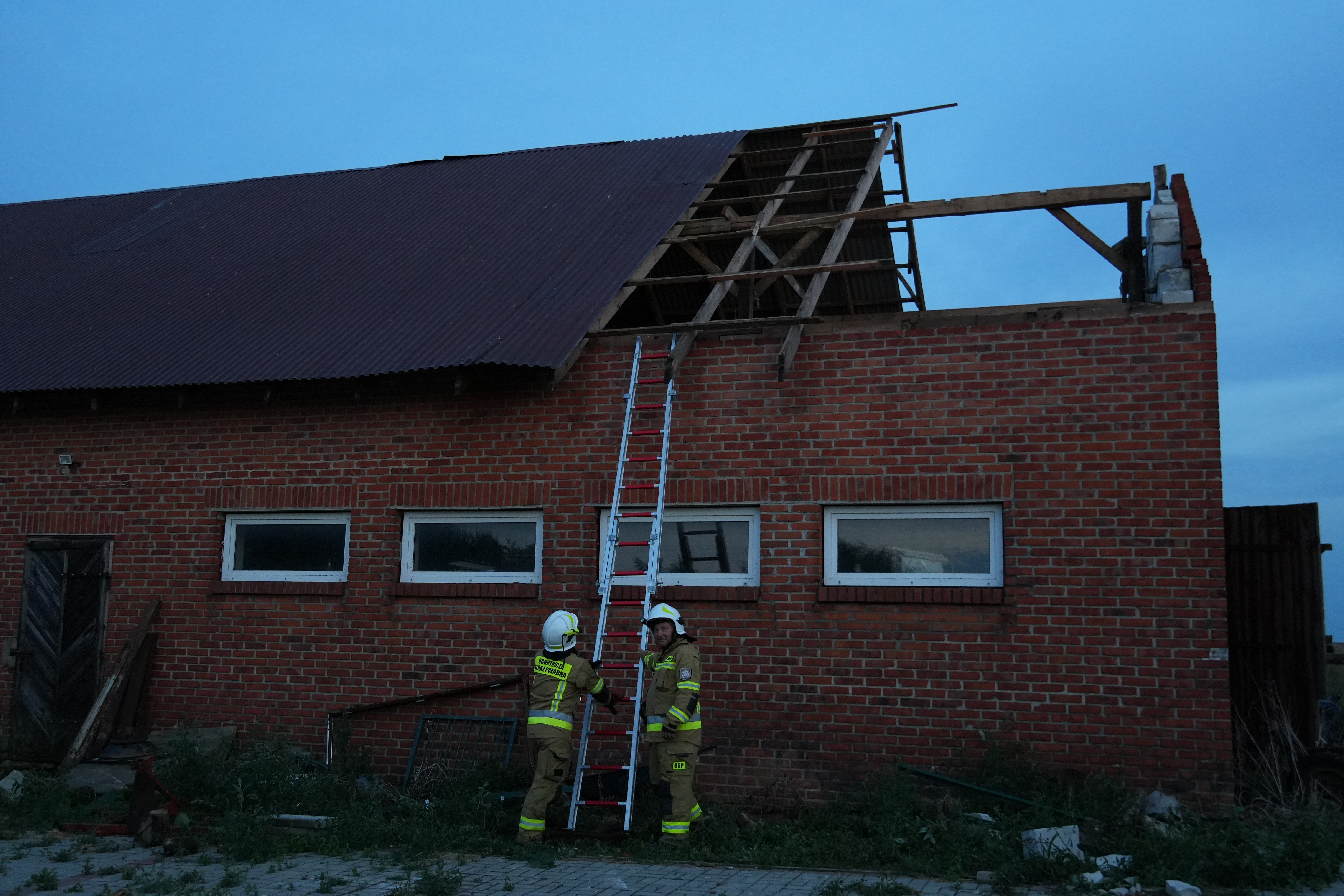 Burza nad powiatem zamojskim. 21 interwencji strażaków